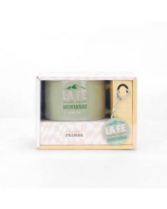 Taza Con Llavero, Coleccion Primor - La Fe