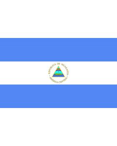 Bandera De Nicaragua 36x60     Jay & Sons