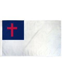 Bandera Cristiana 24x36