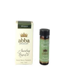 Abba Aceite Hyssop Holy Fire 1/4 Oz