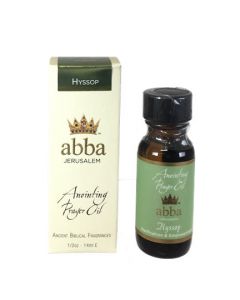 Abba Aceite Hyssop Holy Fire 1/2 Oz
