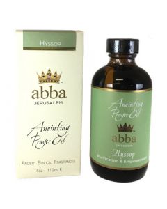 Abba Aceite Hyssop Holy Fire 4 Oz