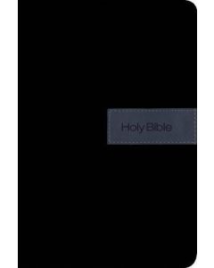 Bible NIV Gift Black Gray Imitation Leather