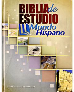 Biblia RVR60 Estudio Edicion Mundo Hispano Tapa Dura Tamaño Grande