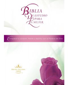 Biblia RVR60 Estudio Para La Mujer Tapa Dura Tamaño Grande Blanco