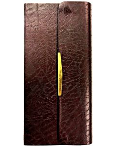 Bible KJV Nelson Classic Companion Burgundy Bonded Leather Snap Flap Closure