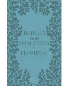 Biblia Oraciones Y Promesas Version Nvi Imitacion Piel Tamaño Manual Color Turquesa