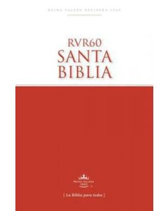 Biblia RVR60 Edicion Economico Rustico Rojo