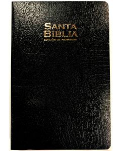 Biblia RVR60 Promesas Edicion Regalo Imitacion Piel Negro Tamaño Manual