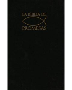 Biblia RVR60 Promesas Rustico Negro Economico