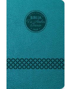 Biblia RVR60 Tu Andar Diario Azul Turquesa