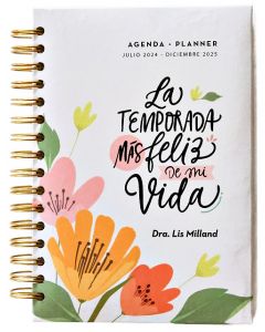 Agenda Planner 2024-2025, La Temporada Mas Feliz De Mi Vida por Lis Milland