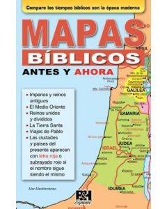 Folleto Mapas Biblicos Antes Y Ahora     B&H