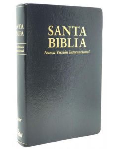 Biblia NVI Regalo Imitacion Piel Negro Tamaño Manual