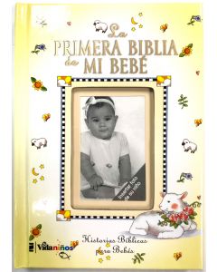 Primera Biblia De Mi Bebe Tapa Dura Amarillo Tamaño Compacto Foto