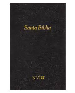 Biblia NVI Congregacional Letra Grande Tapa Dura Negro