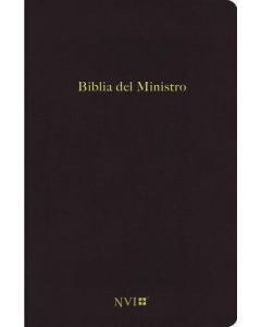 Biblia NVI Ministro Imitacion Piel Negro