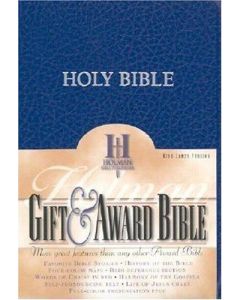 Bible KJV Gift & Award Imitation Leather Blue