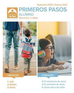 Primeros Pasos Alumno Párvulos 2 a 4 años Septiembre 2019 a Febrero 2020