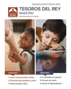 Tesoros Del Rey Maestro Párvulos 5 a 6 años - Seprtiembre 2021 a Febrero 2022