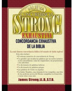 Concordancia Strong Exhaustiva Tela James Strong