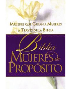 Biblia RVR60 Mujeres De Proposito Tapa Dura