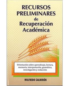 Recursos Preliminares De Recuperacion Academica - Wilfredo Calderon