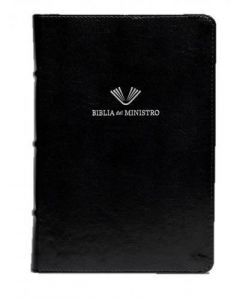 Biblia del Ministro RVR1960 Edición Ampliada, Imitacion Piel, Color Negro