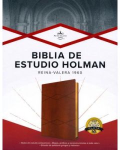 Biblia de estudio Holman, RVR 1960, Imitacion Piel Color Cafe