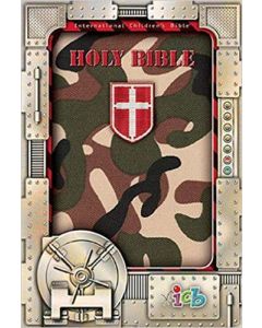 Bible ICB Small Hands Compact Green Camo Cloth