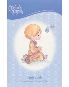 Bible ICB Precious Moments Imitation Leather Blue Personal Size