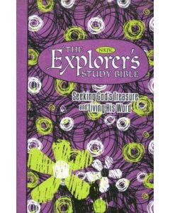 Bible NKJV Explorer's Study Purple Green Personal Size