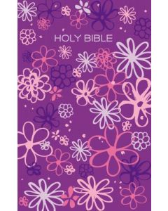 Bible ICB Gift & Award Girls Edition Purple Flowers
