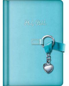 Bible NKJV Simply Charming Imitation Leather Light Blue