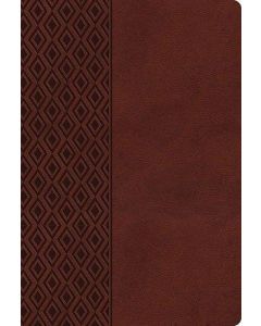 Bible NKJV Center Column Reference Imitation Leather Mediterranean Brown