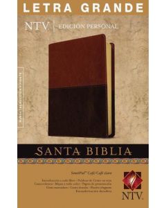 Biblia Edicion Personal Letra Grande Imitacion Piel Cafe