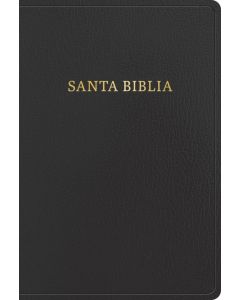 Biblia RVR1960 Imitacion Piel, Tamaño Gigante, Color Negro