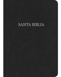 NVI Biblia Letra Súper Gigante Negro, Piel Fabricada Con Índice