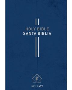 Biblia Bilingüe NLT/NTV, Tapa Dura Color Azul