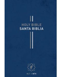 Biblia Bilingüe NLT/NTV, Tapa Dura Color Azul