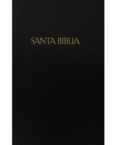 Biblia RVR60 KJV Bilingue Imitacion Piel Negro Cierre