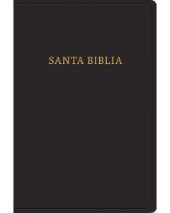Biblia RVR60 Letra Gigante, Referencias Imitacion Piel Color Negro con Indice