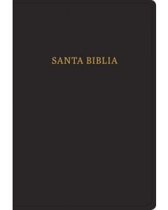 Biblia RVR60 Letra Super Gigante Con Referencias Imitacion Piel Color Negro Con Indice