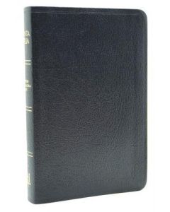 Biblia RVR60 Tamaño Bolsillo Ultrafina Imitacion Piel Negro Indice