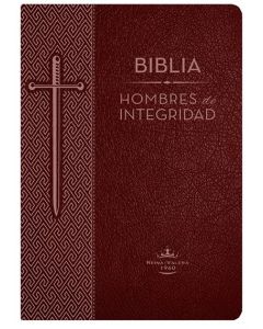 Biblia RVR60 Hombres De Integridad Piel Especial Marron