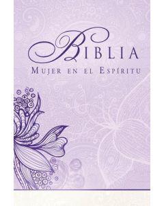 Biblia RVR60 Mujer En El Espiritu Tapa Dura Morado Tamaño Manual