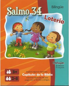 Loteria Salmo 34 Bilingue Capitulos De La Biblia