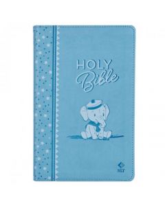 Biblia NLT Imitacion Piel, Tamaño Manual, Color Azul