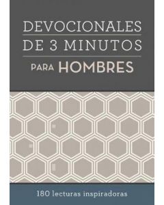 Devocionales de 3 Minutos Para Hombres: 180 Lecturas Inspiradoras