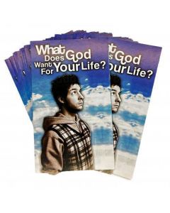 Tratado en ingles, What does God want for your life? paquete de 100 unidades